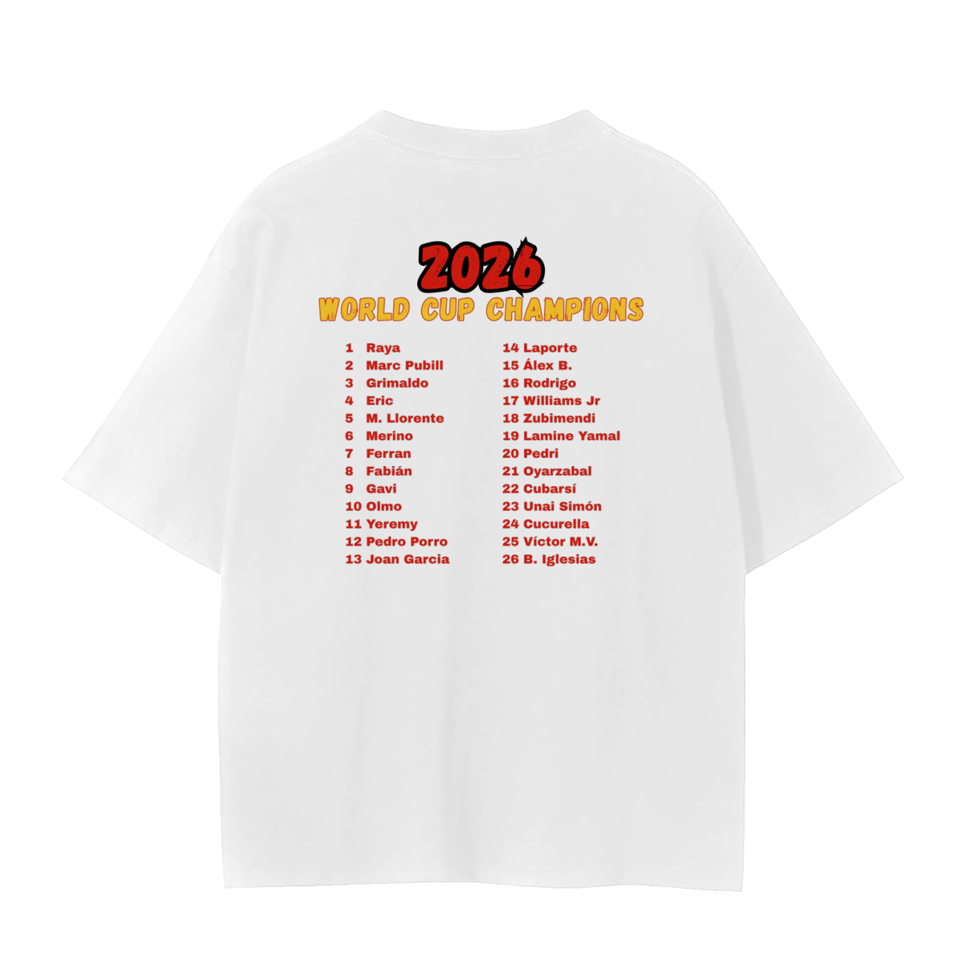 Spain World Cup Champs